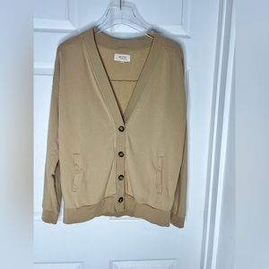 WVN for you V-Neck Button Front Cardigan Sweater Sz XS